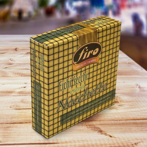 Firo Nocchette di fichi secchi infornati con MANDORLE