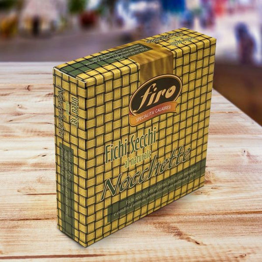 Firo Nocchette di fichi secchi infornati con MANDORLE