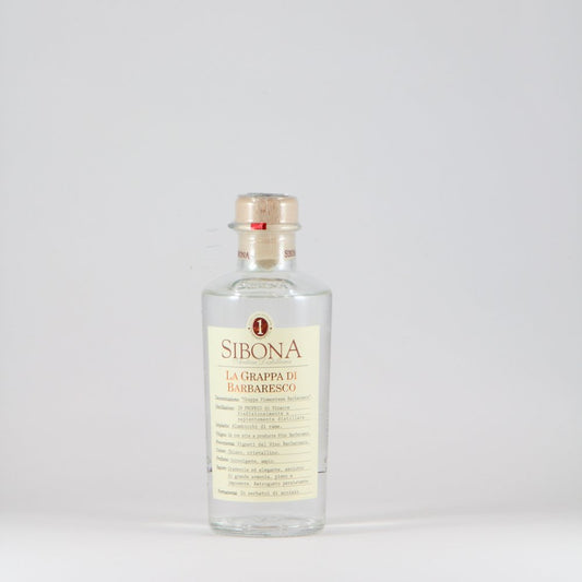 GRAPPA di BARBARESCO Distilleria Sibona - Bottiglia 50cl