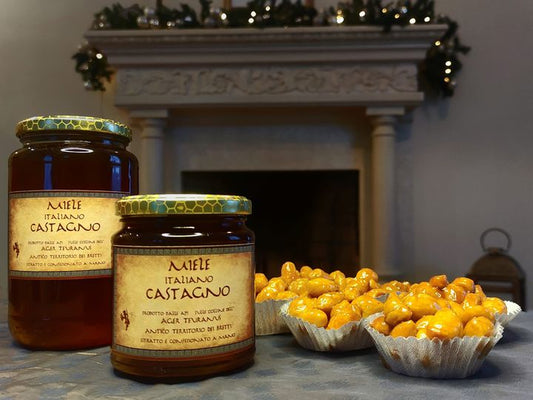 Miele di CASTAGNO Calabrese Agricola Teuranus