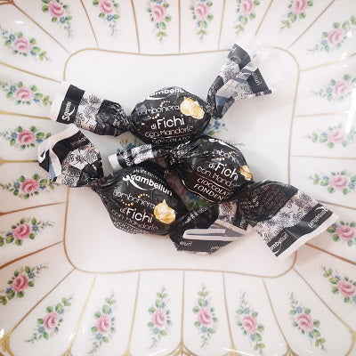 Sgambelluri BOMBONIERA DI FICHI Fondente - Calabria - busta 500g