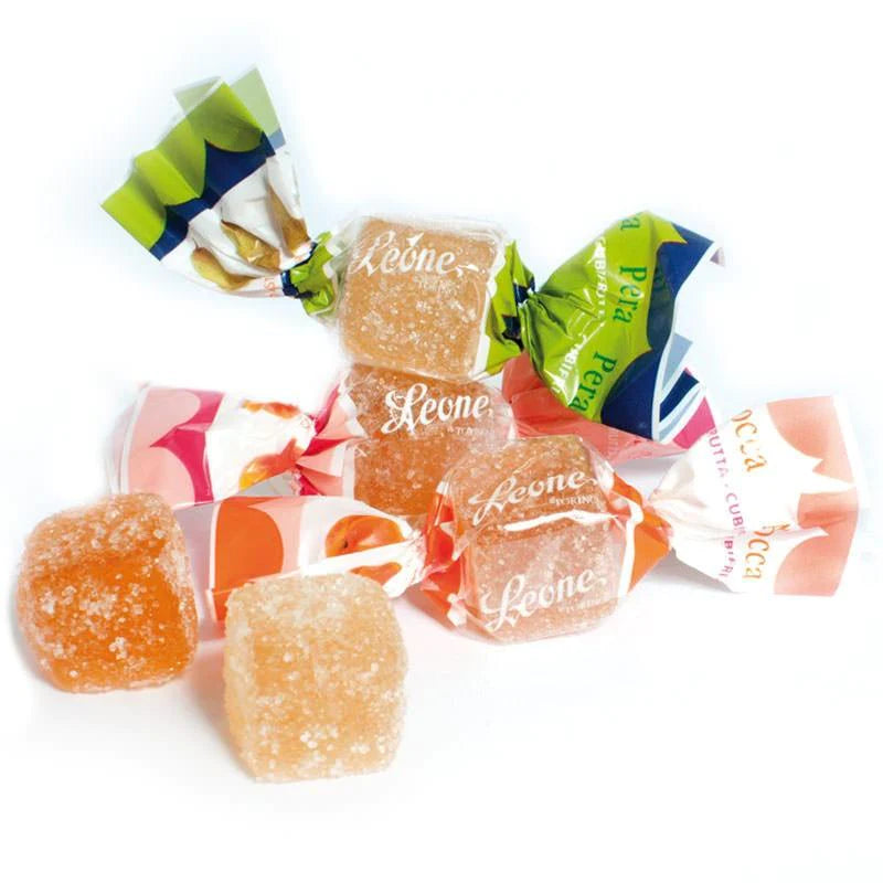 Leone GELATINE Cubifrutta Polpe di Frutta Busta da 500 g