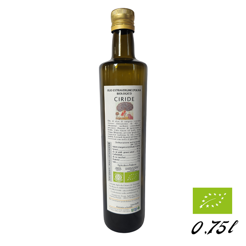 Prodotti Olio extra Vergine di Oliva Biologico CIRIDE marcelloitalianfood