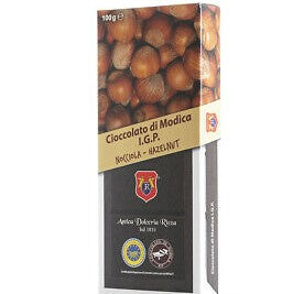 Cioccolato di Modica Nocciola Antica Dolceria Rizza -100g