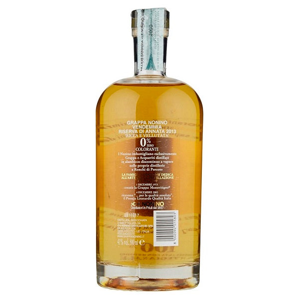 Grappa Nonino Vendemmia Riserva 18 mesi marcelloitalianfood
