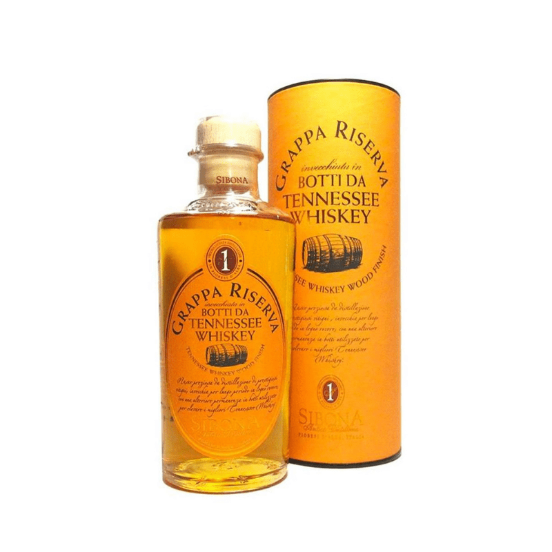 Distilleria Sibona Grappa Riserva in botti di Whiskey marcelloitalianfood