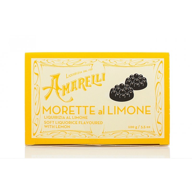 Liquirizia amarelli morette al limone marcelloitalianfood