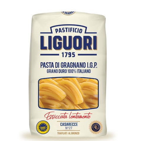 Liguori CASARECCE Pasta di Gragnano IGP/IGP 500g-talmoncino-marcelloitalianfood.com