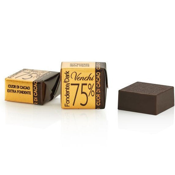 Venchi CUBOTTO Fondente 75% Sfusi Busta marcelloitalianfood