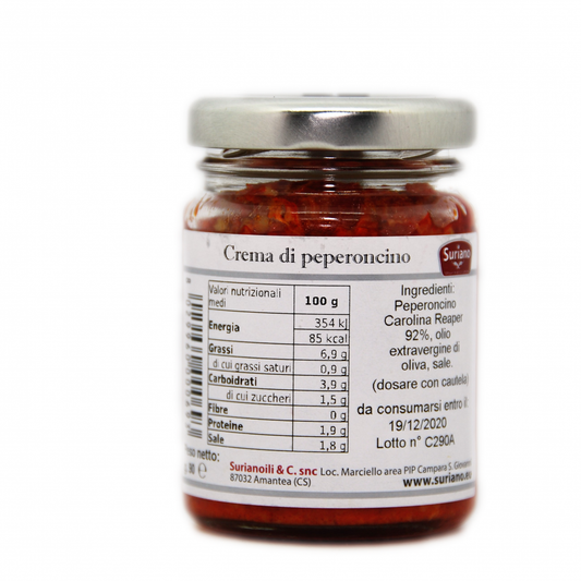 Suriano Crema di Carolina Reaper marcelloitalianfood talmoncino