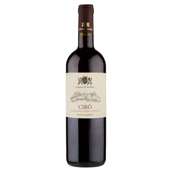 CAPARRA & SICILIANI Vino Cirò Rosso DOC 2020 marcelloitalianfood