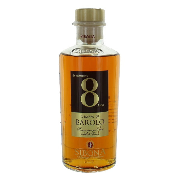 Distilleria Sibona Grappa Riserva Barolo 8 Anni marcelloitalianfood
