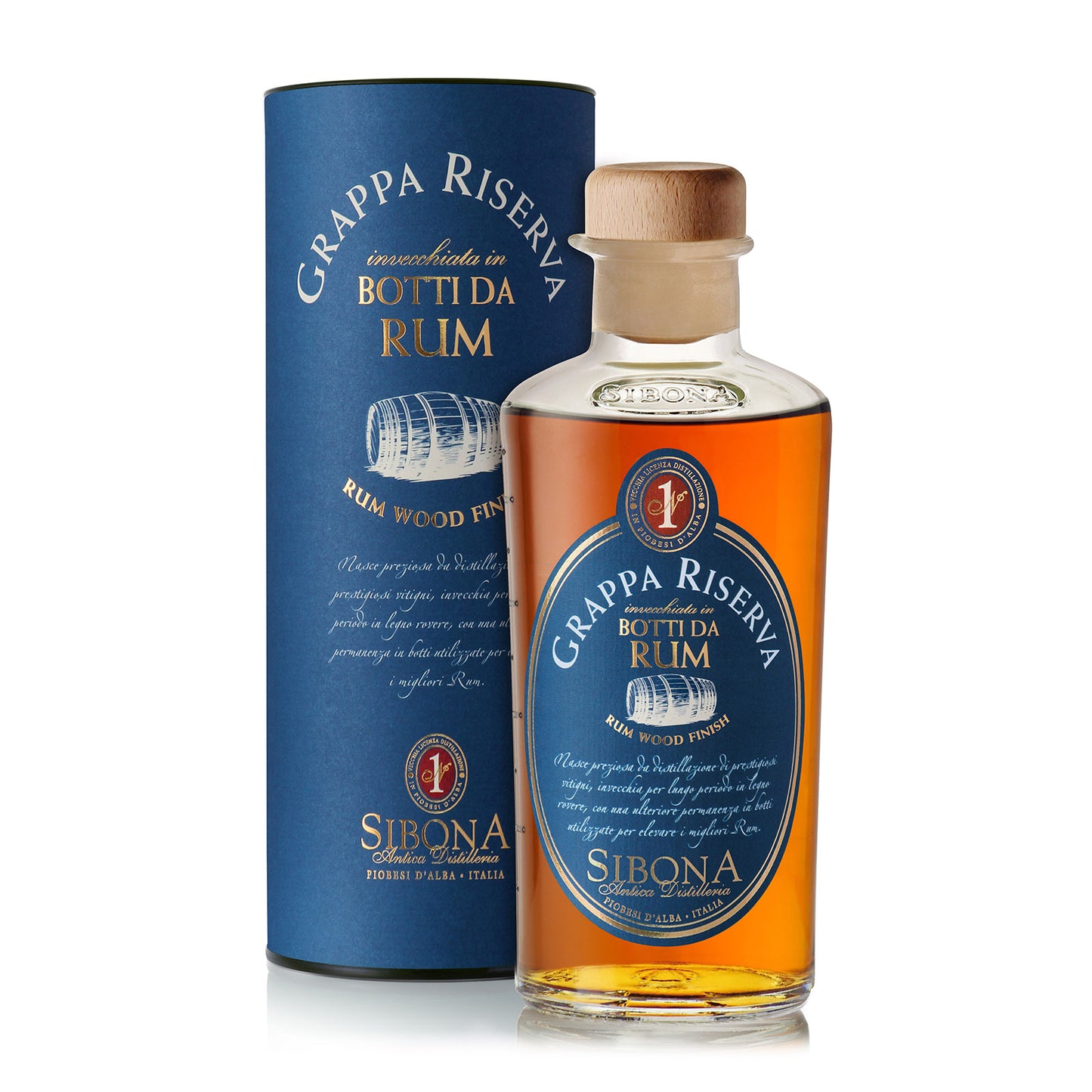 Distilleria Sibona Grappa Riserva in Botti di Rhum marcelloitalianfood