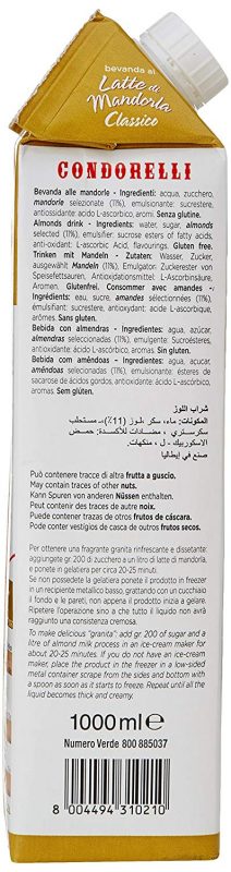 Latte di Mandorla - Condorelli Sicilia marcelloitalianfood