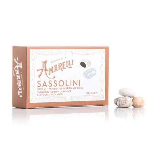 Liquirizia amarelli sassolini confettati marcelloitalianfood