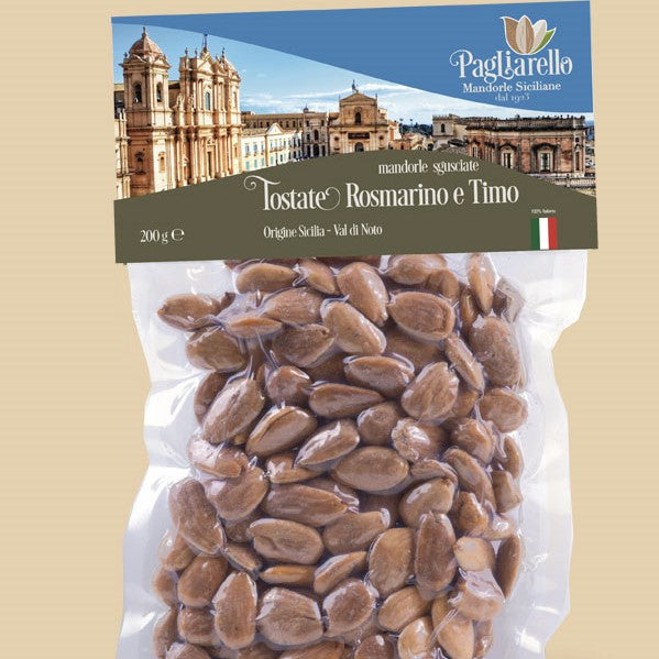 Mandorle Sgusciate Tostate Rosmarino e Timo marcelloitalianfood