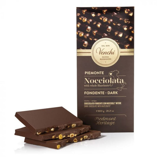 maxi tavoletta nocciolata fondente 800g