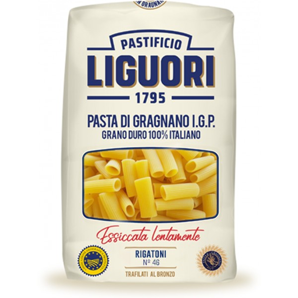 pasta Liguori rigatoni igp gragnano Talmoncino marcelloitalianfood.com
