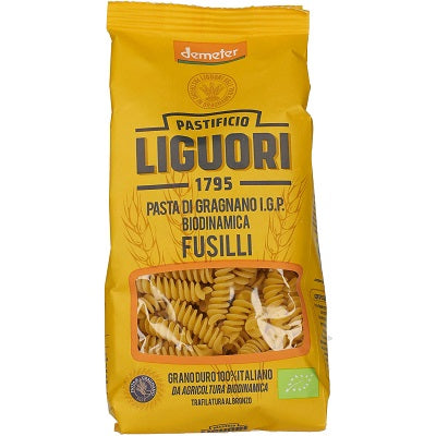 Liguori FUSILLI DEMETER BIODINAMICA Pasta di Gragnano IGP/IGP 500g