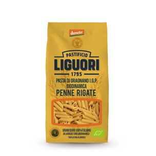 Liguori PENNE RIGATE DEMETER BIODINAMICA Pasta di Gragnano IGP/IGP 500g