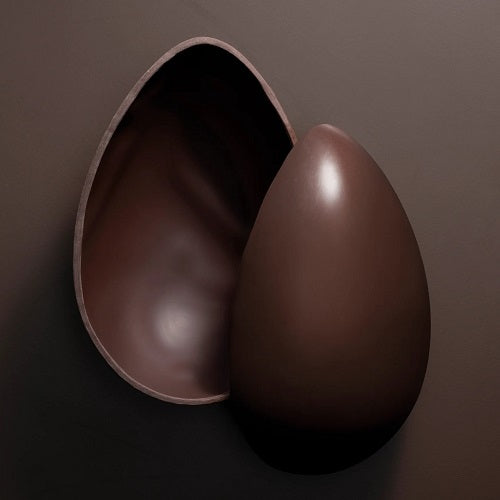 Uovo cioccolato fondente 70% latta Leone 300g