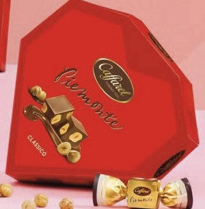 SCATOLA CUORE PIEMONTE Caffarel 