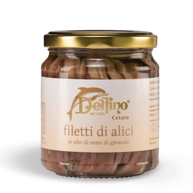 Delfino Filetti di Alici di Cetara marcelloitalianfood