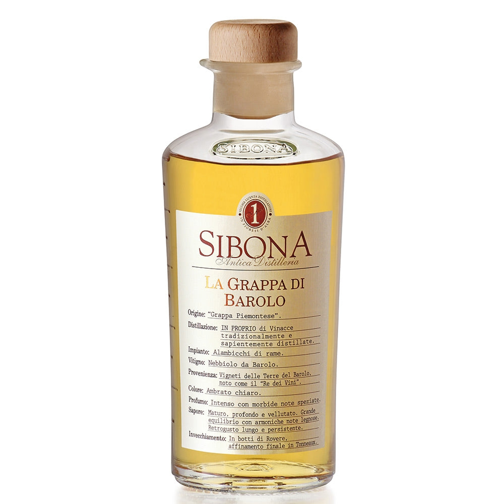 GRAPPA di BAROLO Distilleria Sibona -marcelloitalianfood