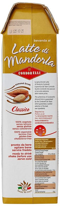 Latte di Mandorla - Condorelli Sicilia marcelloitalianfood